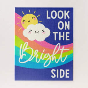 Cute Look on the Bright Side Jigsaw Puzzle