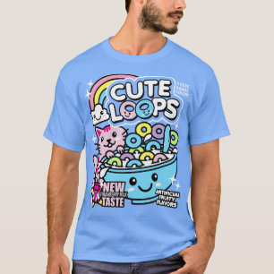 Cute Loops Kawaii Cereal T-Shirt