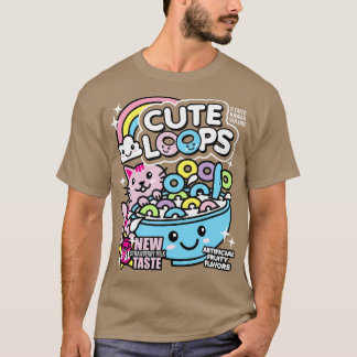 Cute Loops Kawaii Cereal T-Shirt