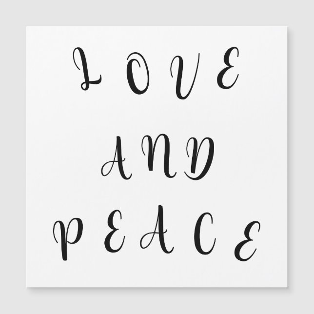 Cute Love And Peace (Front)