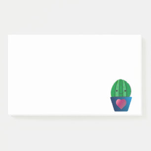 Cute Love Cactus Post-it Notes