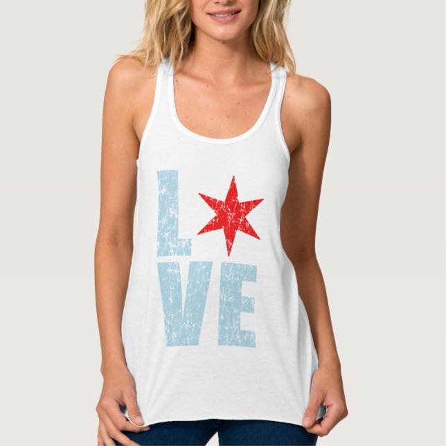 Cute Love Chicago Singlet (Front)