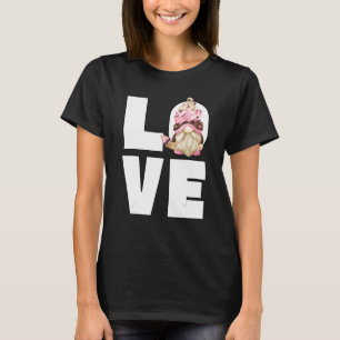 Cute Love Chocolate Summer Gnome For Women   Ice C T-Shirt