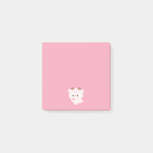 Cute Love Cow Post-it Notes