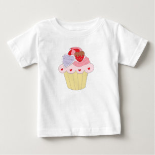 Cute Love Cupcake Baby T-Shirt