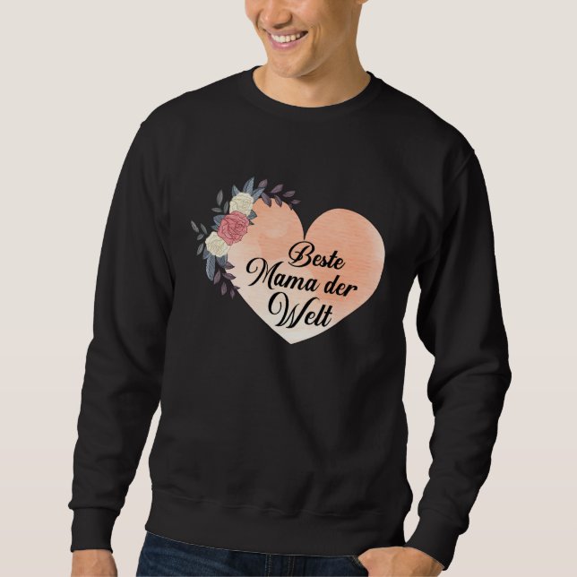 Cute Love Family Matching Motheru2019s Day Mom Wom Sweatshirt (Front)