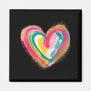 Cute Love Heart Graphic Valentine Men Women Kid Gi Magnet