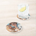 Cute Love Heart Photo Couples Personalised Names<br><div class="desc">Cute Love Heart Photo Couples Personalised Names Coasters features your favourite photo with a love heart and personalised with your names in modern white script. Personalise by editing the text in the text box provided and adding your own picture. Perfect gifts for couples, boyfriend, girlfriend, husband, wife, sweetheart and more...</div>