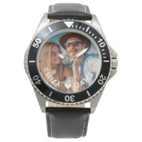 Cute Love Heart Photo Couples Personalised Names
