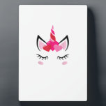 Cute Love Heart Unicorn Valentines Day Top T-Shirt Plaque<br><div class="desc">Cute Love Heart Unicorn Valentines Day Top T-Shirt</div>