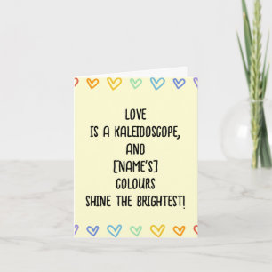 Cute Love Hearts Couples Valentine's Day Holiday Card