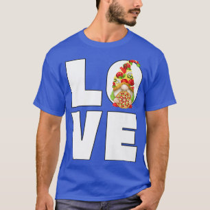 Cute Love Pizza Dad For Summer Vacation Funny Ital T-Shirt