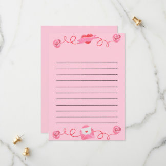 Cute Love Valentines Card