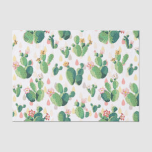 Cute Lovely Cactus Tissue Paper