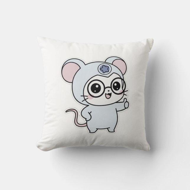 Cute lovely little adorable mouse cushion (Front)