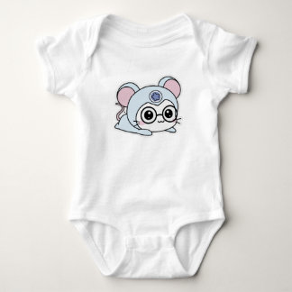 Cute lovely little mouse baby bodysuit