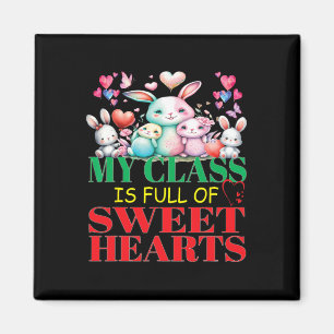 Cute Lovely My Cl Is Full Of Sweet Hearts Valentin Magnet