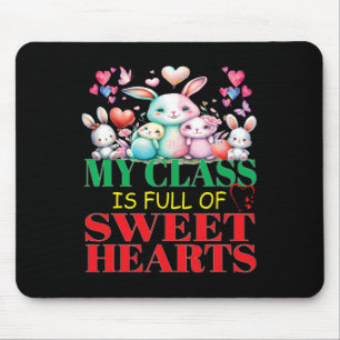 Cute Lovely My Cl Is Full Of Sweet Hearts Valentin Mouse Pad