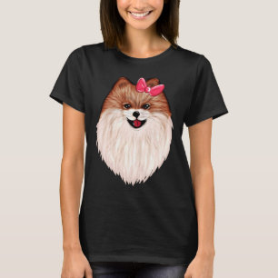 Cute Lovely Pomeranian Dog No 0196 T-Shirt
