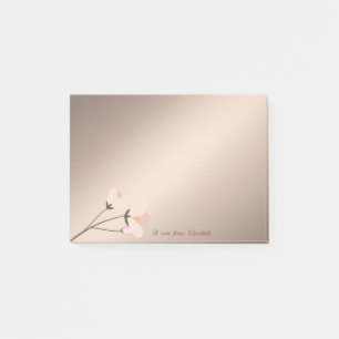 Cute Lovely Stylish Elegant Flower Post-it Notes