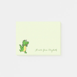Cute Lovely Stylish ,Polka Dots,Happy Crocodile Post-it Notes