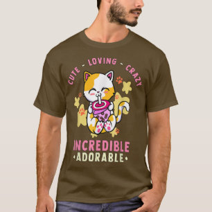 Cute, Loving, Incredible Adorable - Kawaii Bubble  T-Shirt