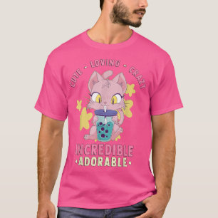 Cute, Loving, Incredible Adorable - Kawaii Bubble T-Shirt