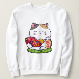 Cute Lucky Cat Sweatshirt