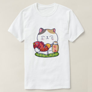 Cute Lucky Cat T-Shirt