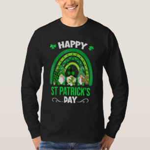 Cute Lucky Rainbow Family Outfit Happy St Patricks T-Shirt