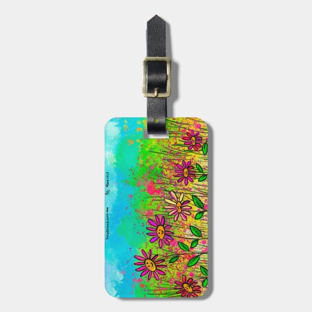 Cute Luggage Tag (Front Vertical)