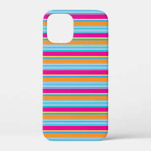 Cute magic colourful stripes iPhone 12 mini case