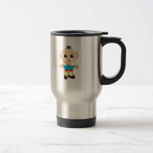 Cute magic elf travel mug