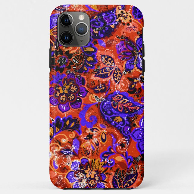 Cute magic floral pattern Case-Mate iPhone case (Back)
