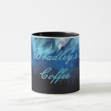 Cute, Magical, Dark, Aurora Borealis, Personalized