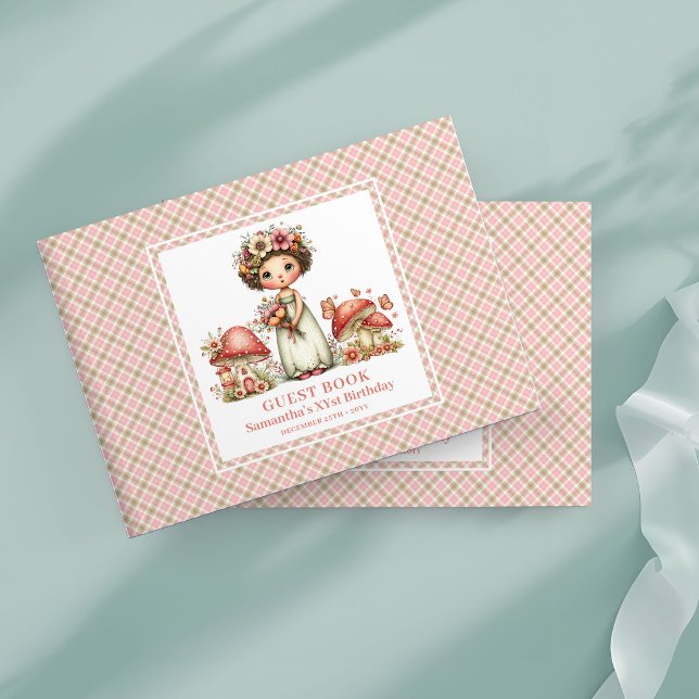 Cute Magical Fairy 5th Birthday Guest Book (Cute Magical Fairy 5th Birthday Guest Book)