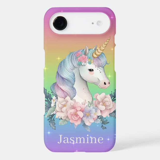 cute Magical unicorn add name (Back)