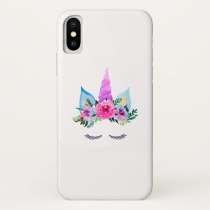 Cute Magical Unicorn Face Case-Mate iPhone Case