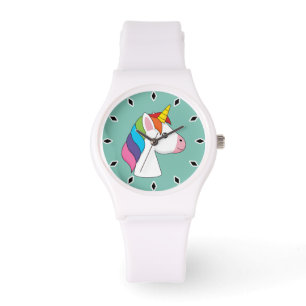 Cute Magical Unicorn with Colorful Hair Watch