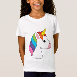Cute Magical Unicorn with Colourful Hair T-Shirt