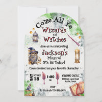 Cute Magical Wizards and Witches