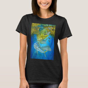 Cute Mahi Mahi Fishing Fish Tuna And Turtle T-Shirt