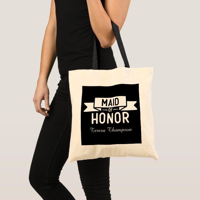 Cute Maid Honour add name Tote Bag (Front (Product))