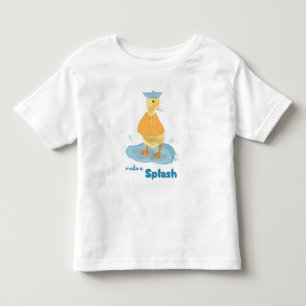 Cute Make A Splash Duckling Toddler T-Shirt