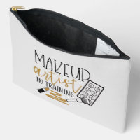 Cute makeup artist training word art