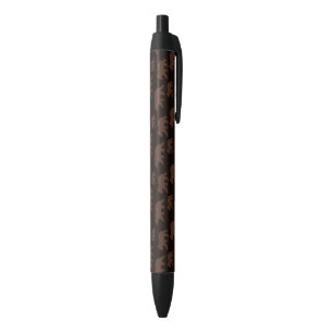 Cute Mama Baby Bear Animal Lover Mothers Day Black Ink Pen