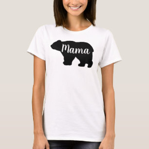 Cute Mama bear design mothers day gift T-Shirt