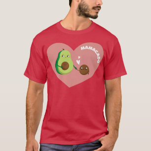 Cute Mamacado Adorable Pregnant Funny Pregnancy Av T-Shirt
