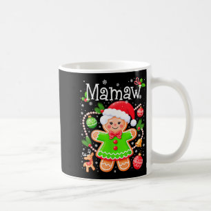 Cute Mamaw Gingerbread Family Matching Christmas C Coffee Mug