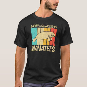 Cute Manatee For Men Women Sea Cow Dugong Manatee T-Shirt
